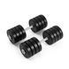 44кг розбірні металеві гантелі + з'єднювач (2*22кг) MEGA-10330 фото 2