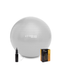 М'яч для фітнесу (фітбол) Cornix 75 см Anti-Burst Silver COR-10448 фото 1