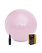 М'яч для фітнесу (фітбол) Cornix 75 см Anti-Burst Light Pink COR-10449 фото 1