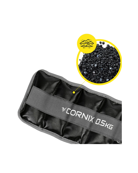 Обважнювачі-манжети для ніг та рук Cornix 2 x 0.5 кг COR-10454 фото