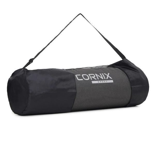 Килимок спортивний NBR для йоги та фітнесу Grey COR-10420 фото