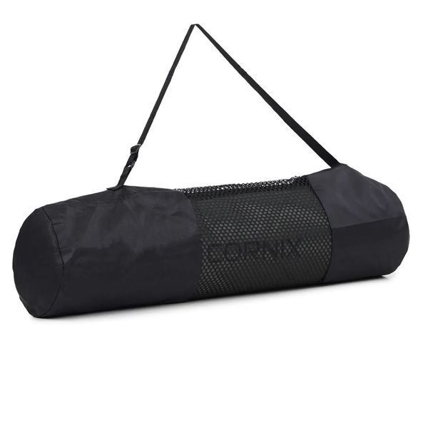 Килимок спортивний TPE для йоги та фітнесу Black/Green COR-10426 фото
